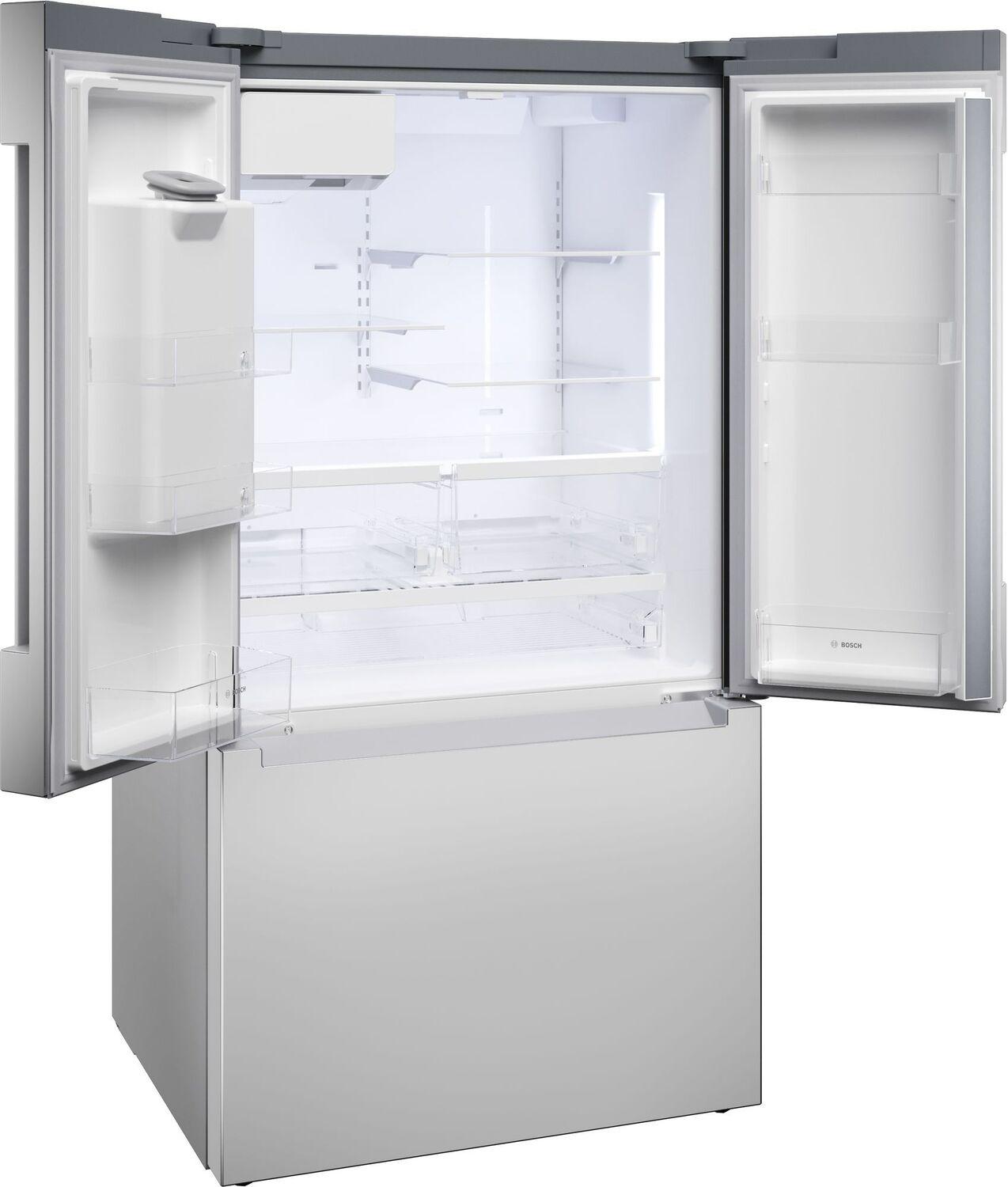 Bosch B36FD10ENS 100 Series French Door Bottom Mount Refrigerator 36
