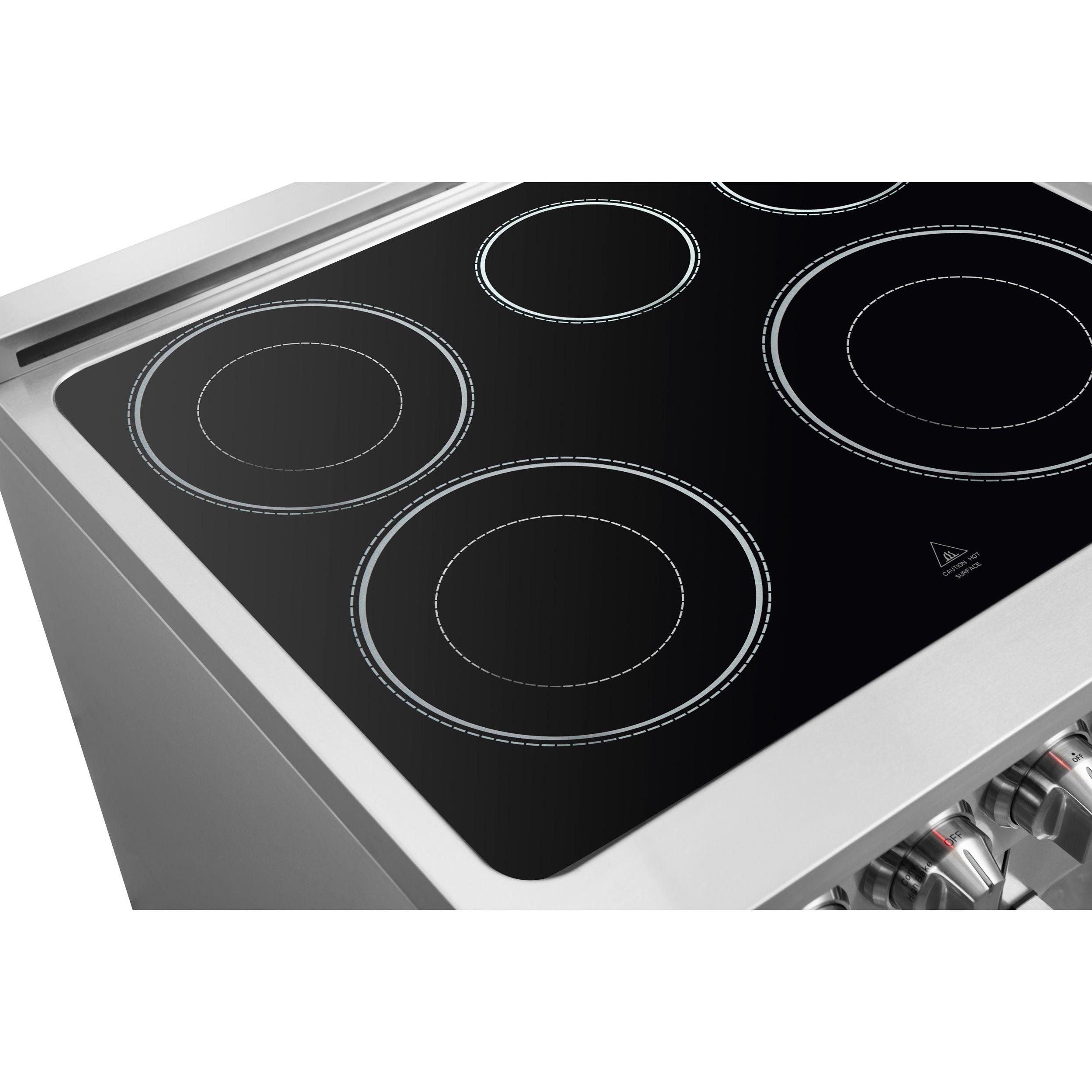 Forno FFSEL695530 Forno Massimo 30" Freestanding French Door Electric Range