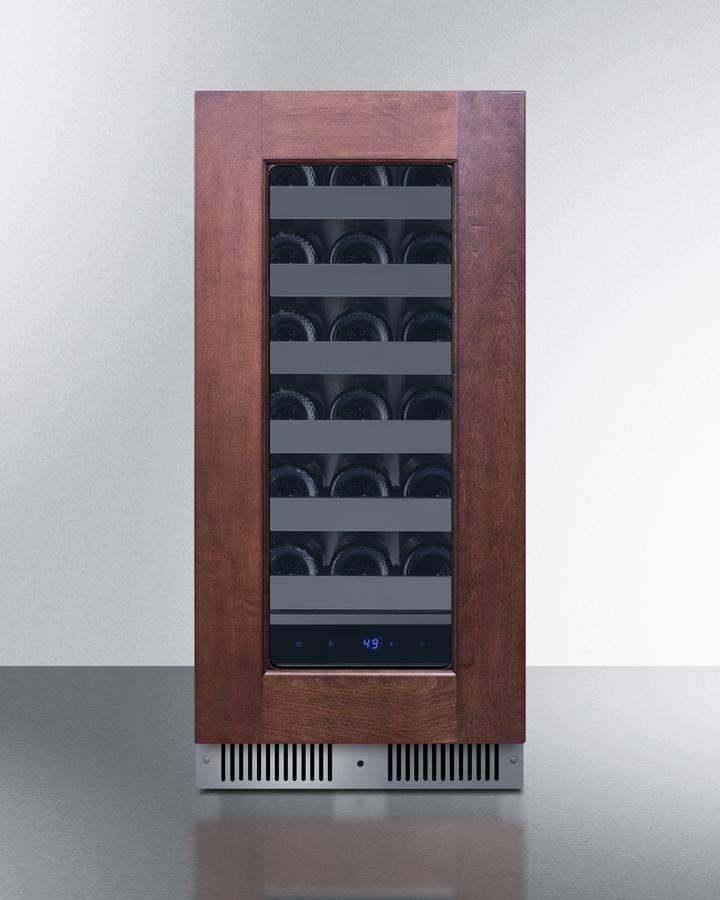 Summit SDHW1532PNRLHD 15" Wide Built-In Wine Cellar (Panel Not Included)