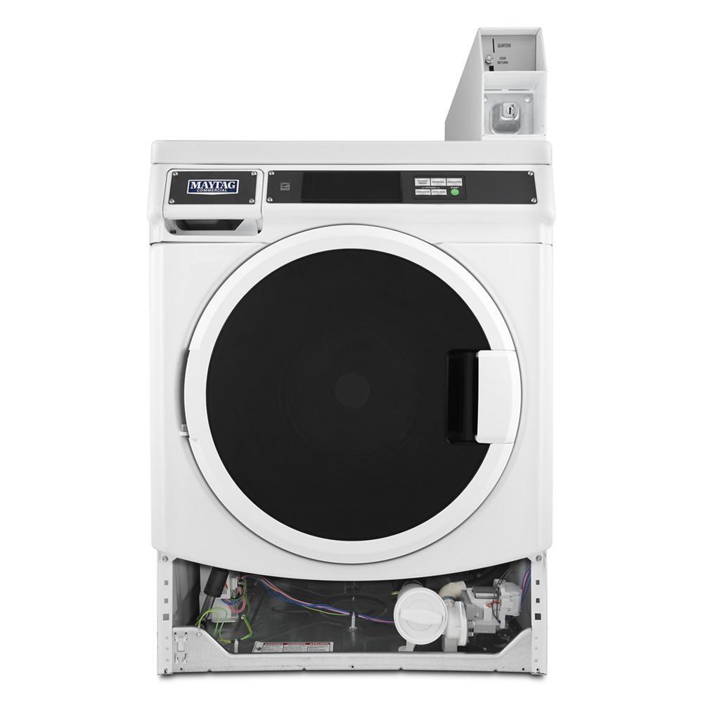 Maytag MHN33PRCWW Commercial Front-Load Washer, Card Reader Ready Or Non-Vend