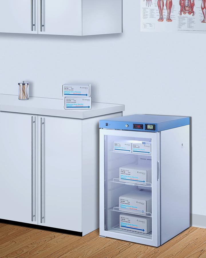 Summit ACR32GNSF456LHD 19" Wide Healthcare, Certified To Nsf/Ansi 456 Vaccine Storage Standard