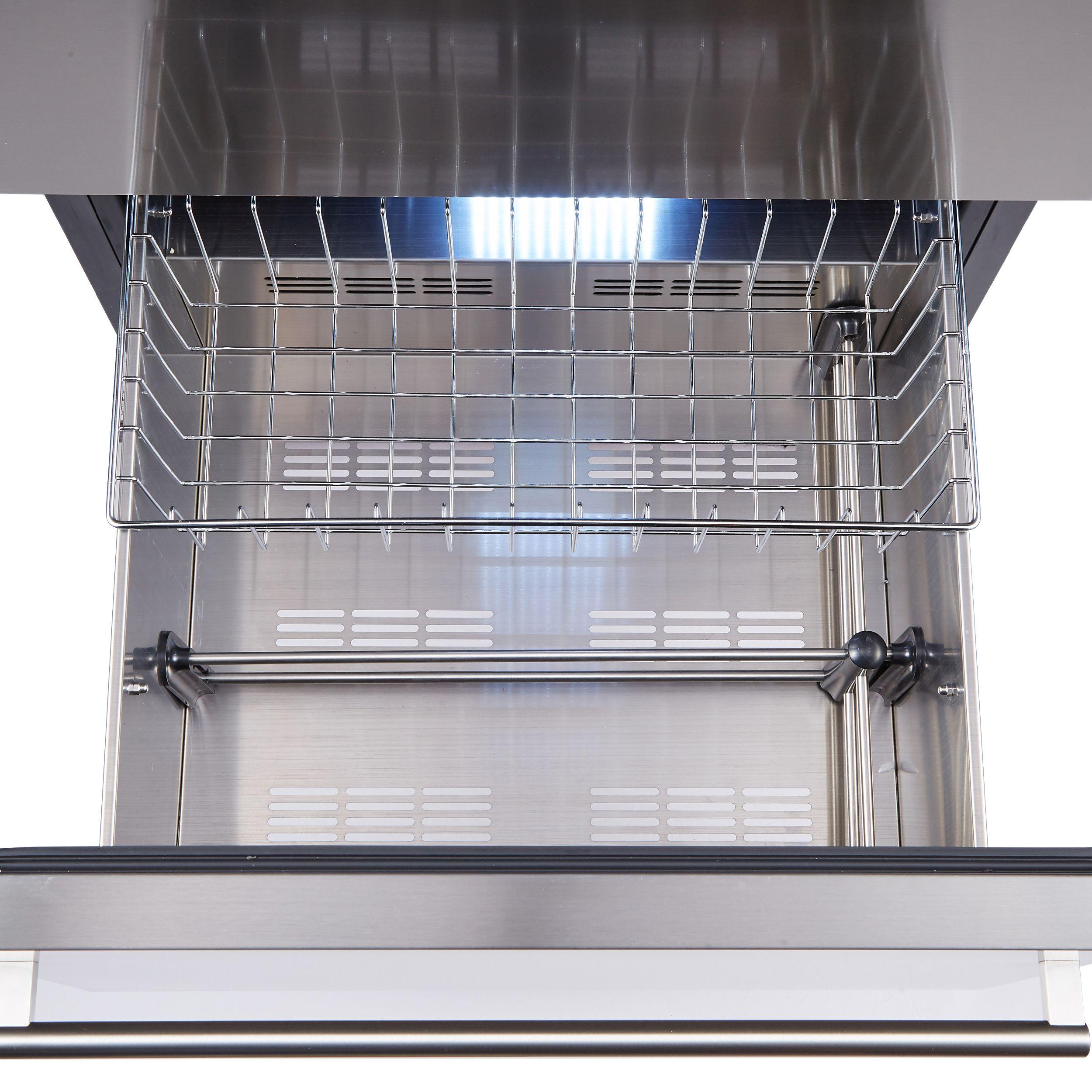 Forno FWCDR662824S Azienda - Dual Temperature Zone 24'' Wine Cooler -108 Bottles With Two Refrigerated Drawers