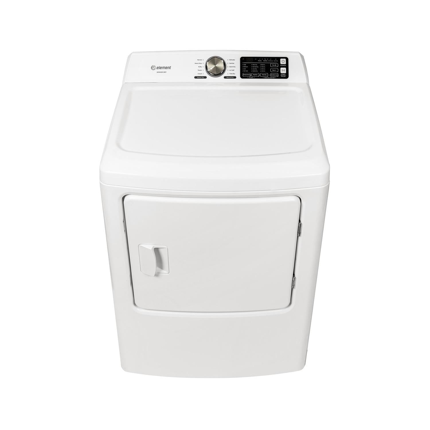 Element Appliance ETD7027ECW Element Electronics 7.0 Cu. Ft. Front Load Electric Dryer - White (Etd7027Ecw)