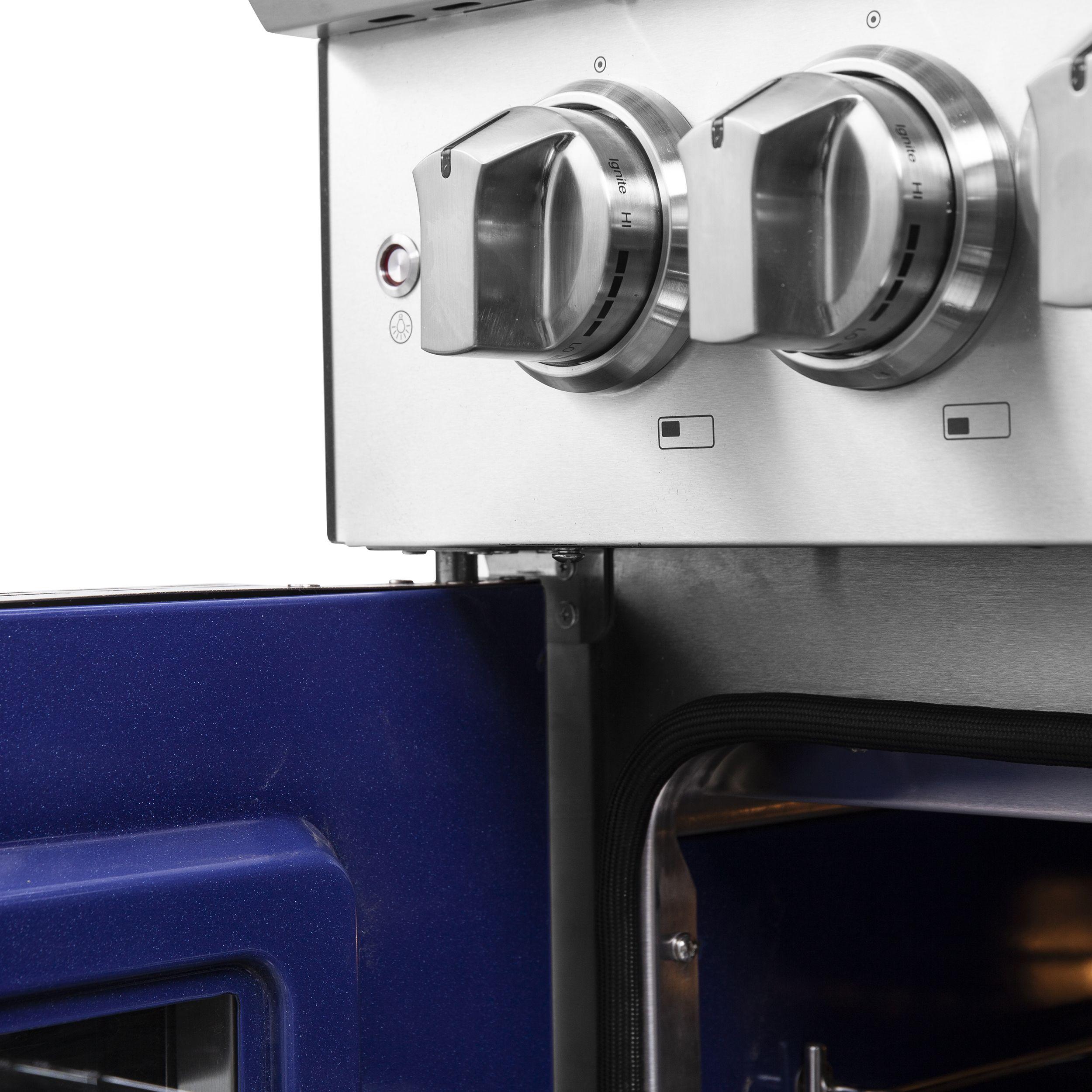 Forno FFSGS638748 Forno Capriasca 48" Freestanding French Door Dual Fuel Range