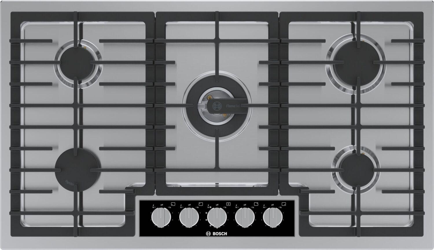 Bosch NGMP659UC Benchmark® Gas Cooktop 36" Stainless Steel Ngmp659Uc