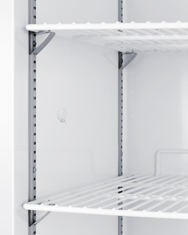 Summit URM19W 18 Cu.Ft. Upright Manual Defrost Refrigerator