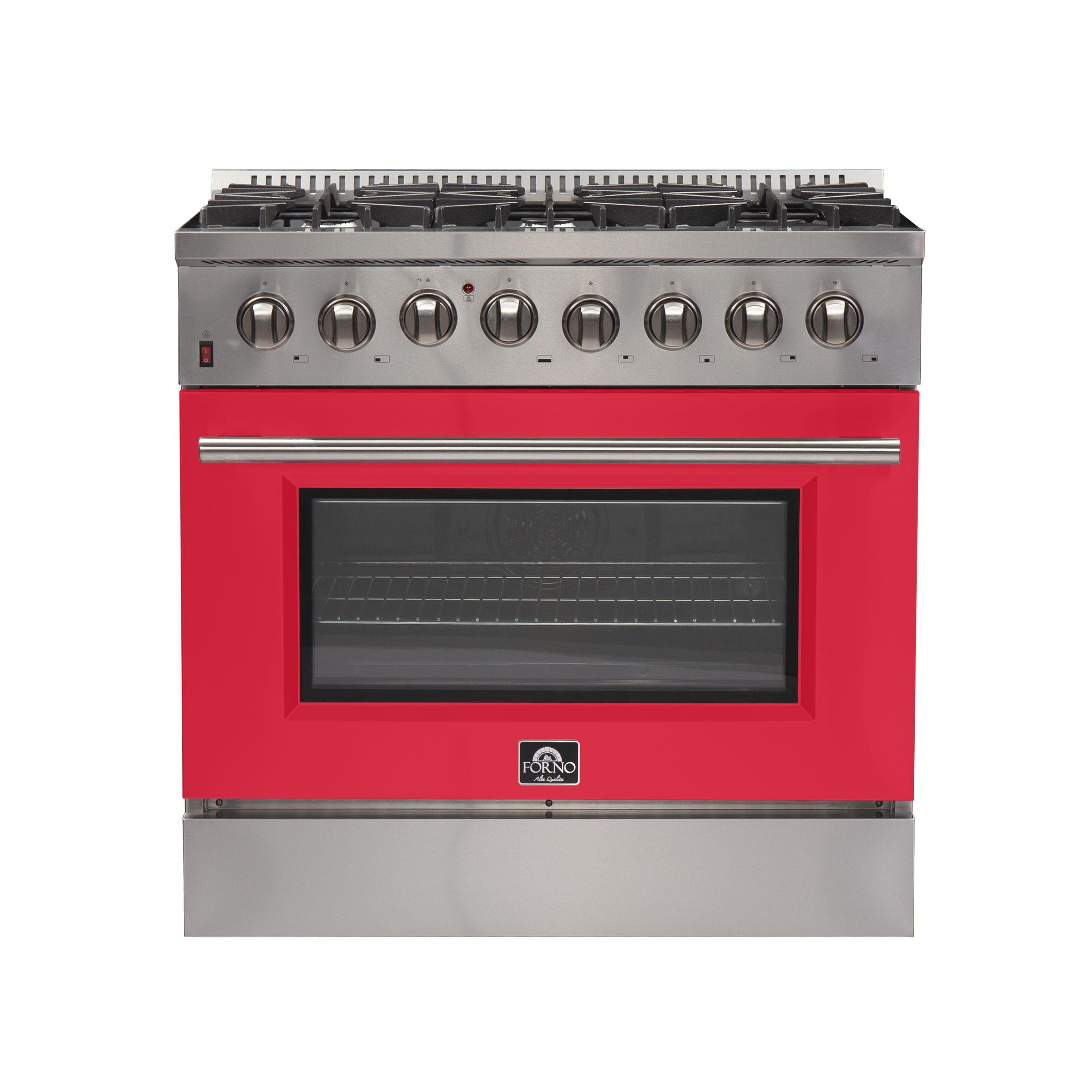 Forno FFSGS615636 Forno Galiano 36" Freestanding Dual Fuel Range