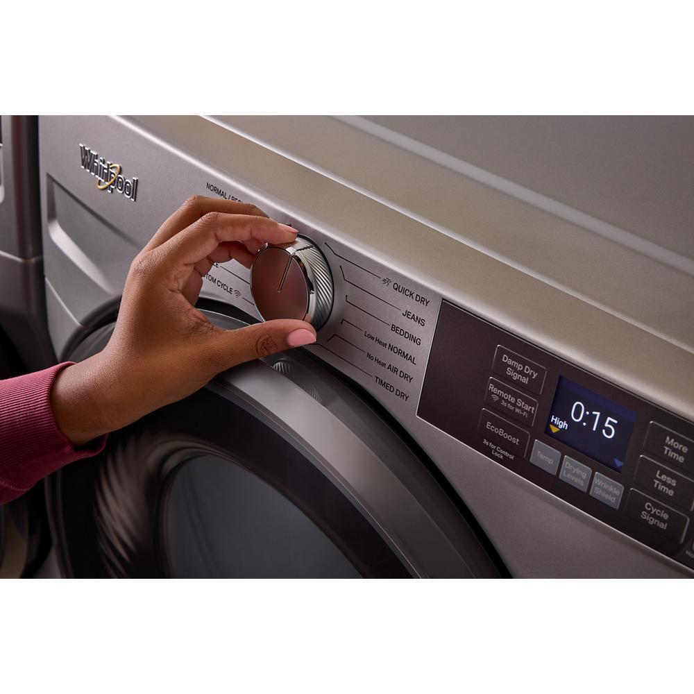 Whirlpool WGD5720RR 7.4 Cu. Ft. Smart Front Load Energy Star® Gas Dryer With Wrinkle Shield™ Option