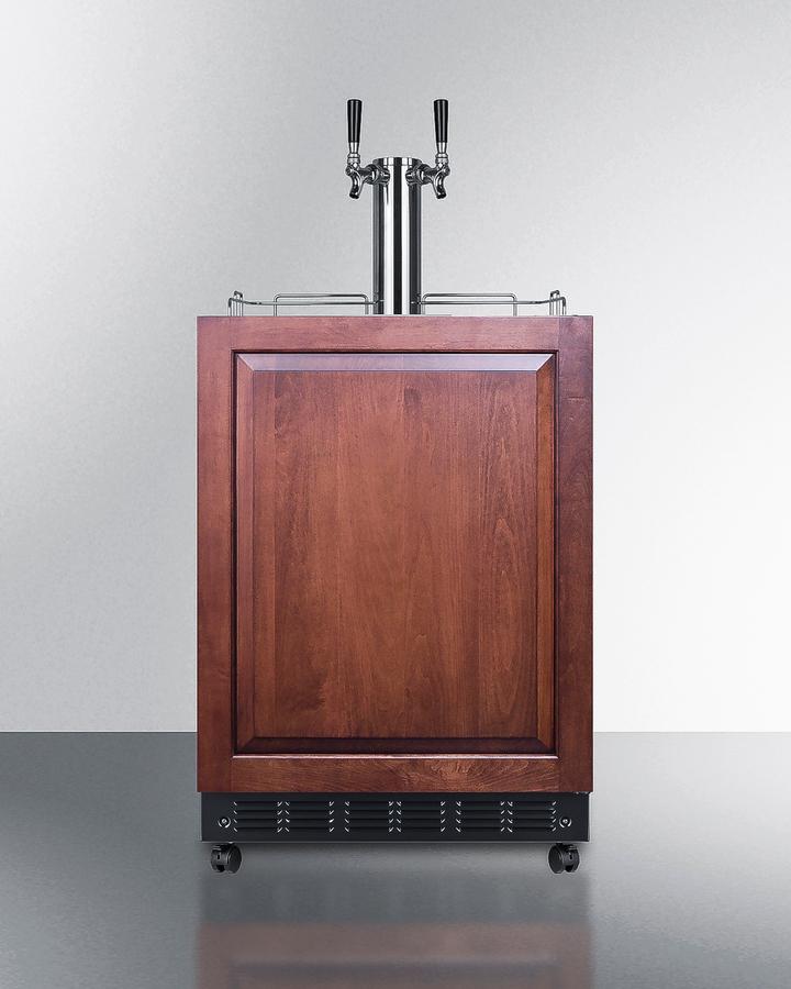 Summit SBC7BRSIF 24" Wide Beer Kegerator (Panel Not Included)