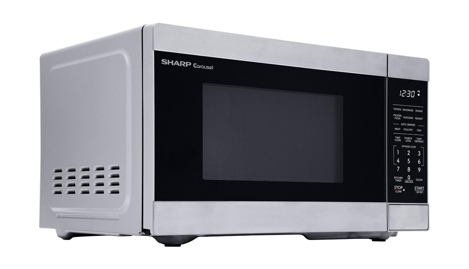 Sharp SMC0962KS Sharp 0.9 Cu. Ft. 900W Stainless Steel Countertop Microwave Oven