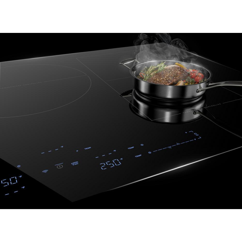 Jennair JICT730SB 30" Oblivion Smart Induction Cooktop With Temperature-Controlled Cooking