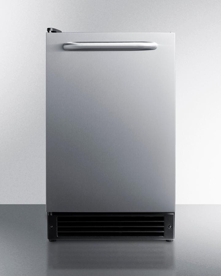 Summit BIM26LHD 15 Lb. Drain-Free Built-In Icemaker