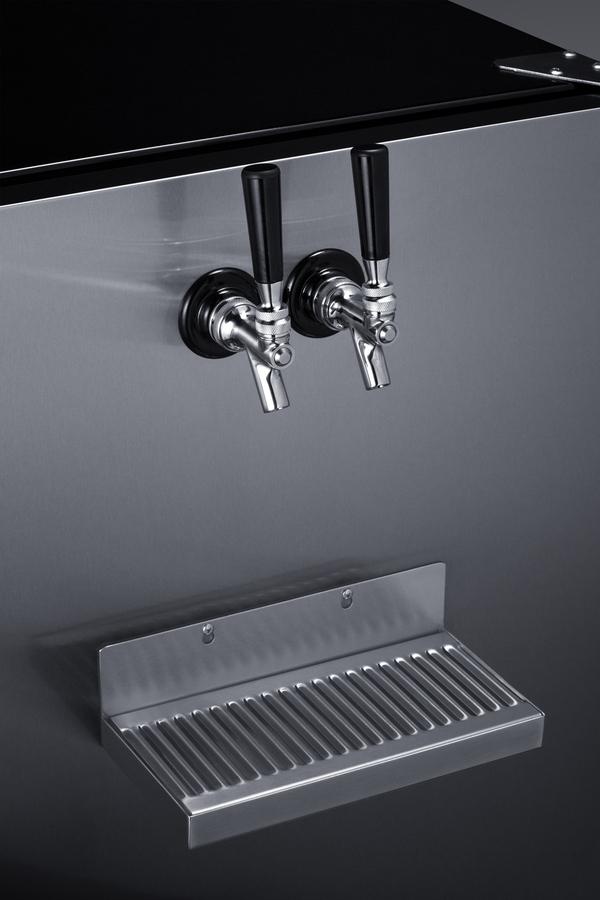 Summit SBC7BRSFRTPCFADALHD 24" Wide Front Tap Built-In Cold Brew Coffee Kegerator, Ada-Compliant