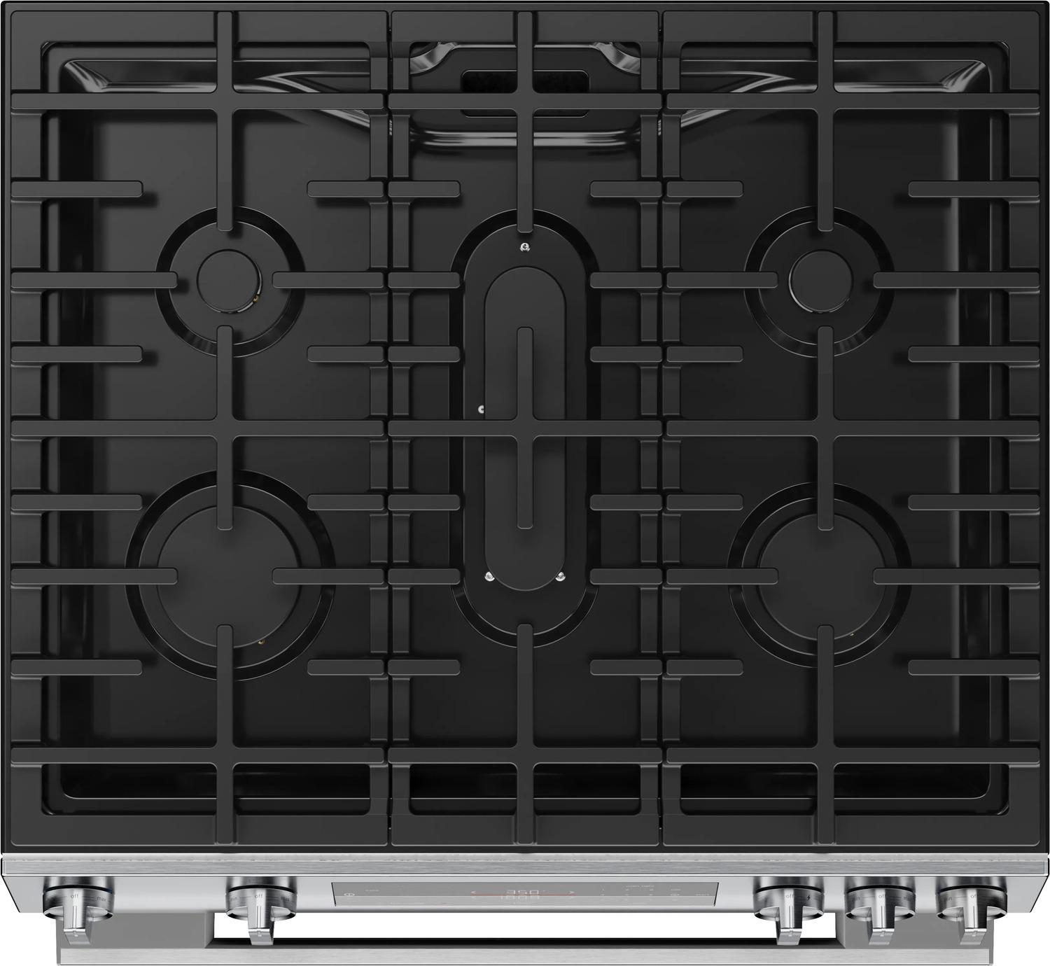 Bosch HGF1050MUC 100 Series Freestanding Gas Range Stainless Steel