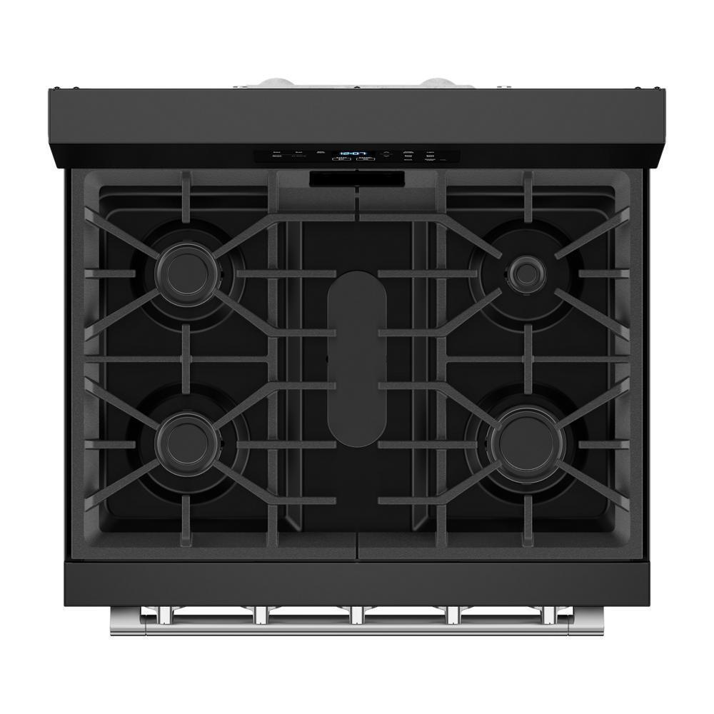 Maytag MFGS6030RB 30-Inch Wide Gas Range With No Preheat Air Fry And Air Baking - 5.0 Cu. Ft.