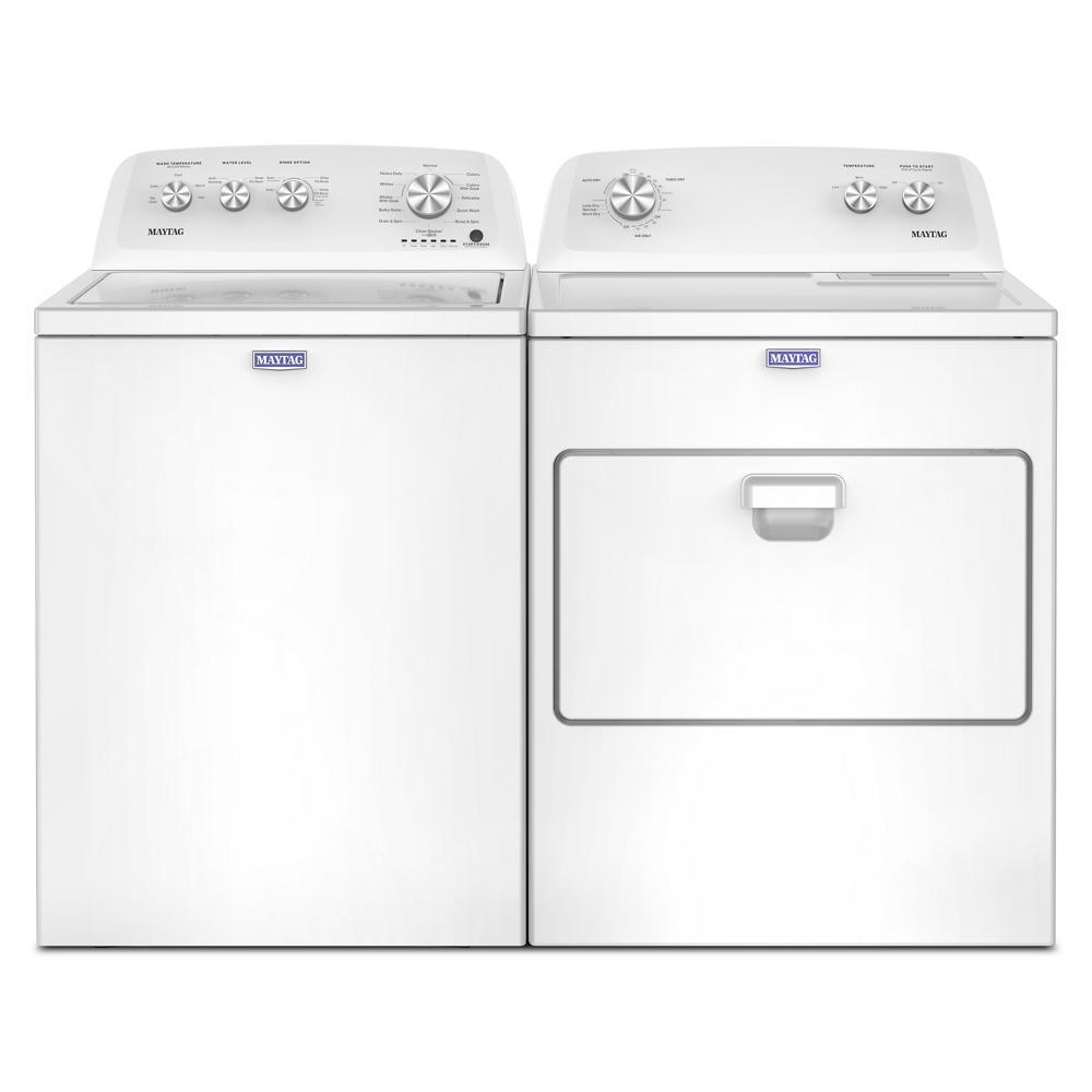 Maytag MGD4005SW Top Load Gas Wrinkle Prevent Dryer - 7.0 Cu. Ft.