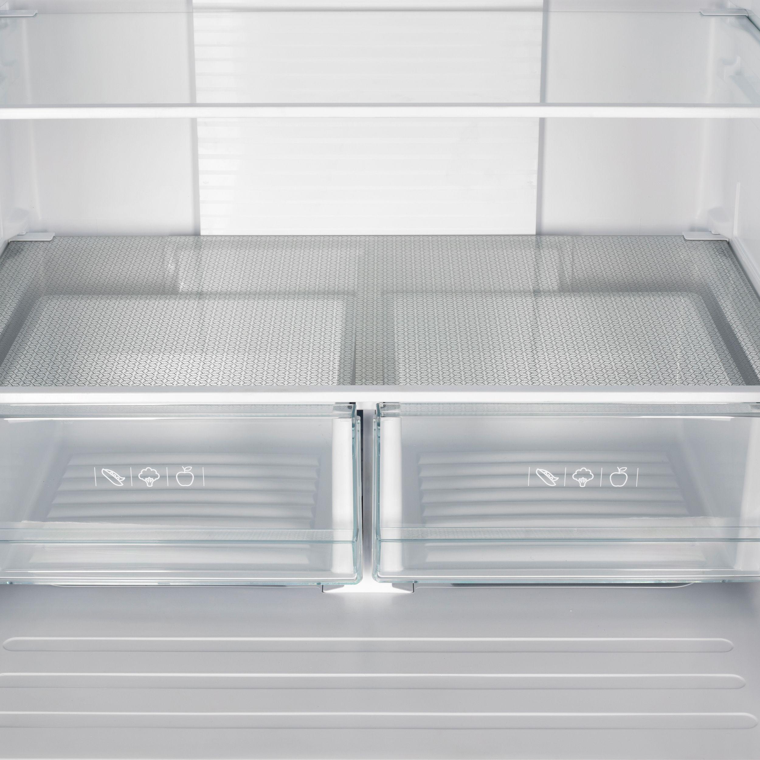 Forno FFFFD197435SG No Frost Refridgerator With Grill 35" French Door 17.5Cf. Vcm Stainless Steel With Ice Maker