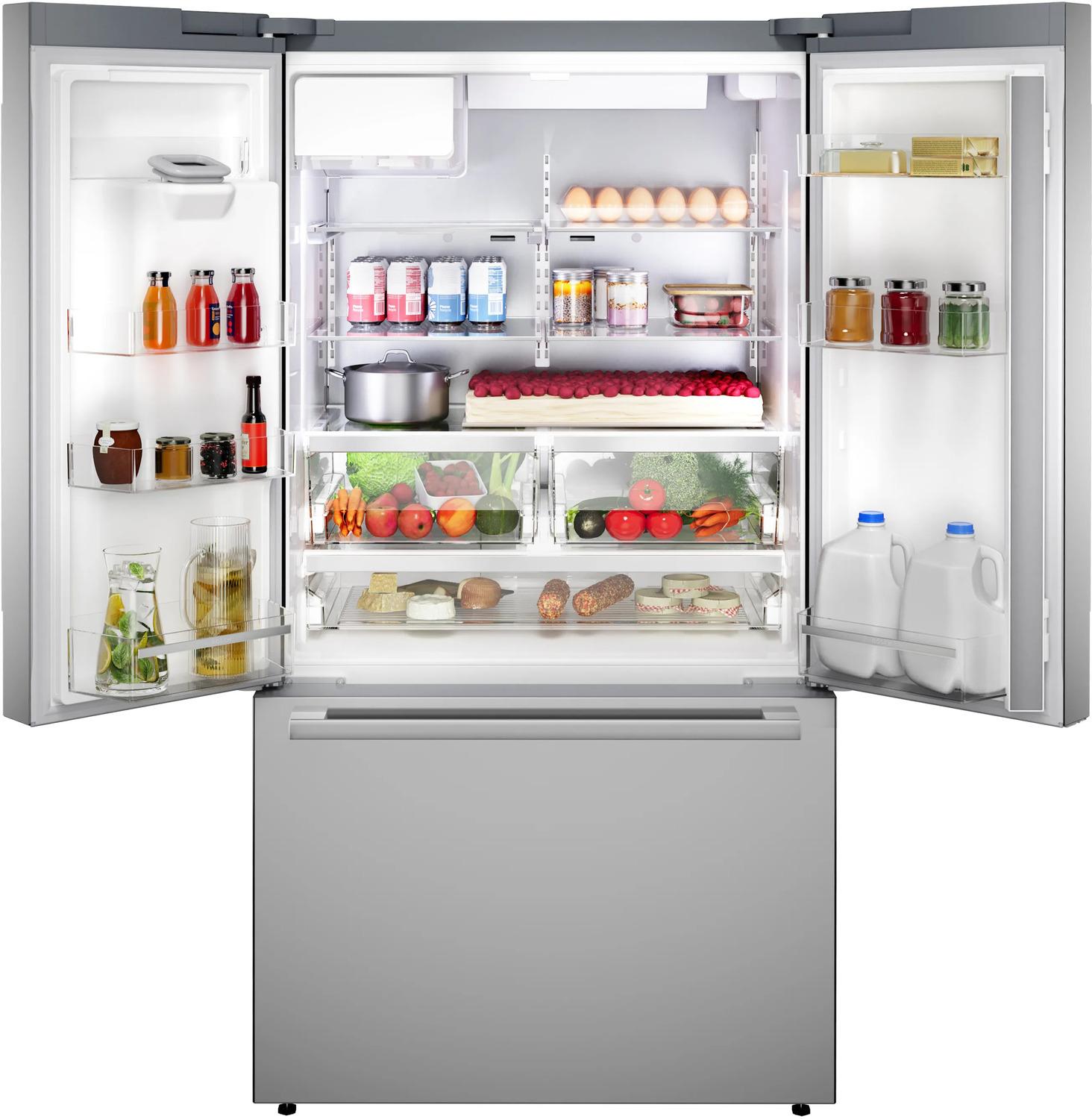 Bosch B36FD52SNS 500 Series French Door Bottom Mount Refrigerator 36