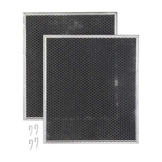 Broan S97020468 Broan-Nutone® Genuine Replacement Charcoal Filter For 42" Range Hoods, 14-5/8" X 18-7/8", Fits Select Models, (2-Pack)