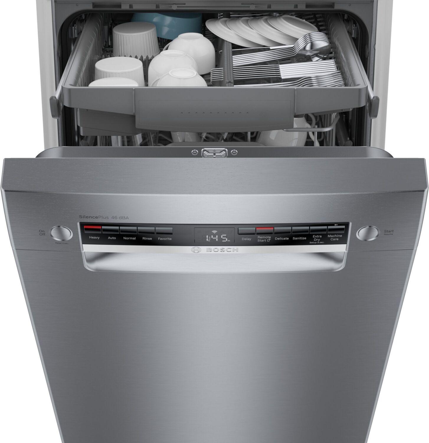 Bosch SPE53C55UC 300 Series Dishwasher 17 3/4" Stainless Steel Spe53C55Uc