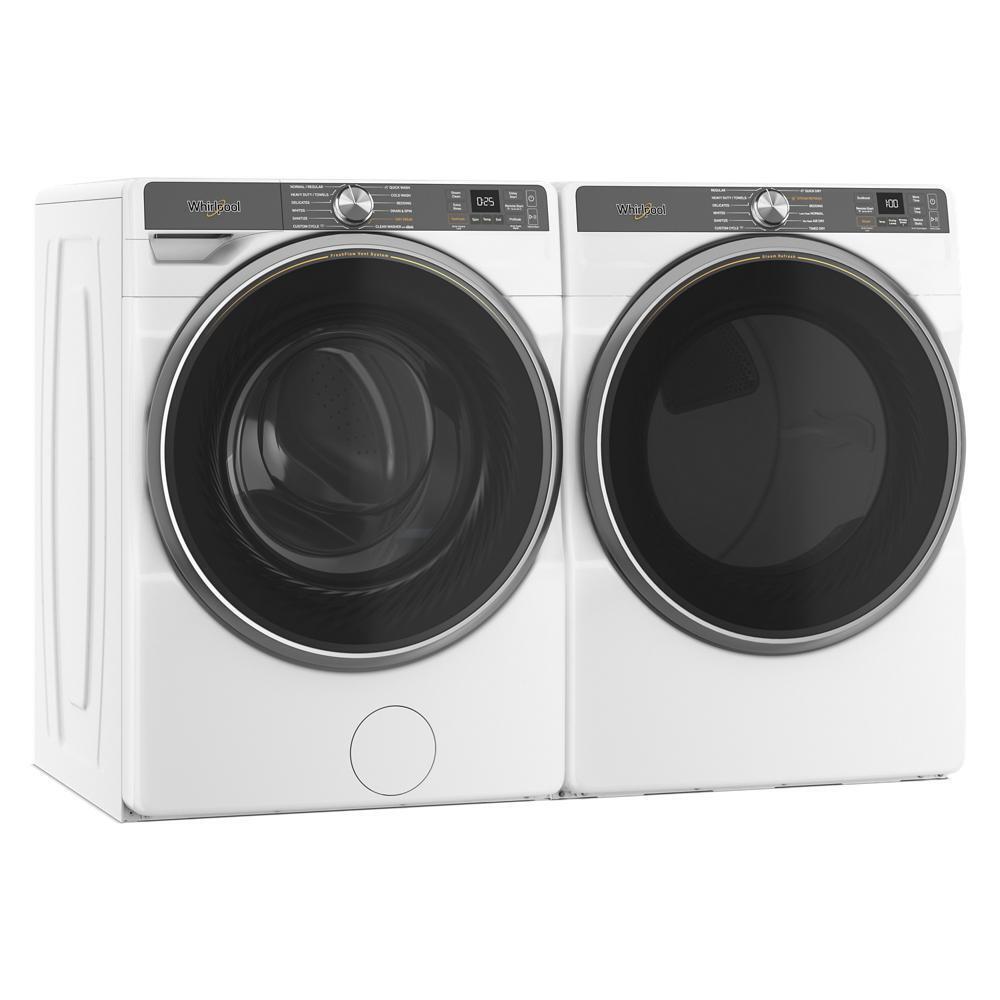 Whirlpool WGD6720RW 7.4 Cu. Ft. Smart Front Load Energy Star® Gas Dryer With Steam Capabilities