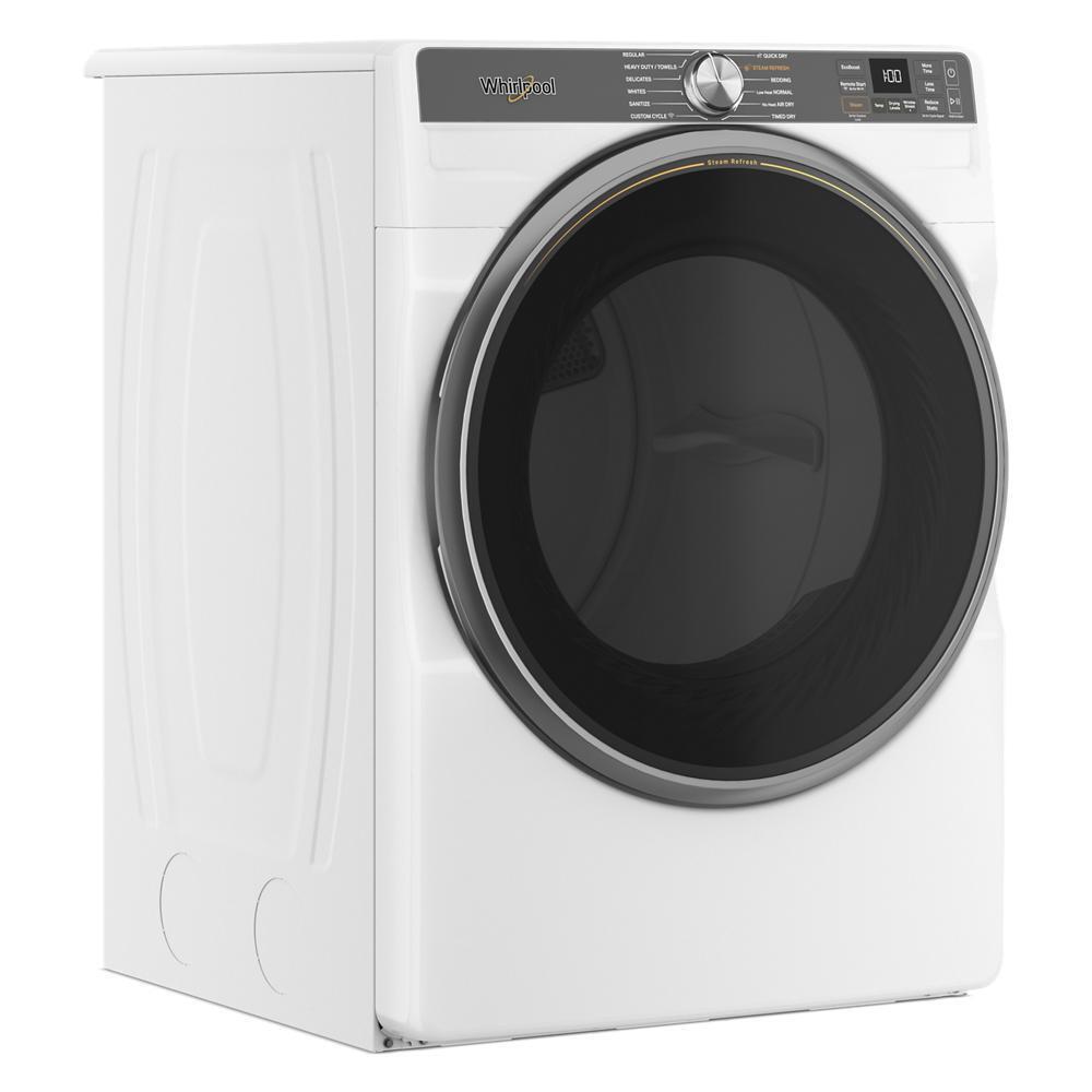 Whirlpool WGD6720RW 7.4 Cu. Ft. Smart Front Load Energy Star® Gas Dryer With Steam Capabilities