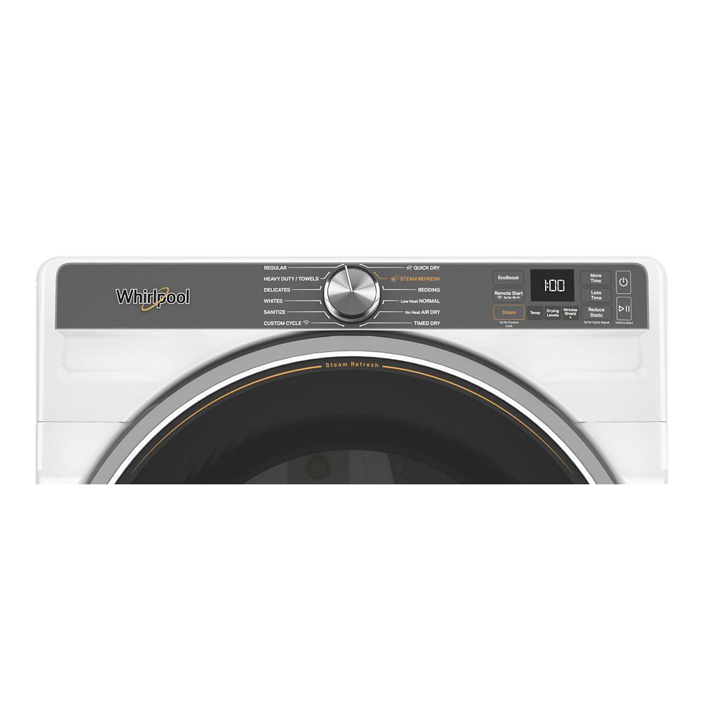 Whirlpool WGD6720RW 7.4 Cu. Ft. Smart Front Load Energy Star® Gas Dryer With Steam Capabilities