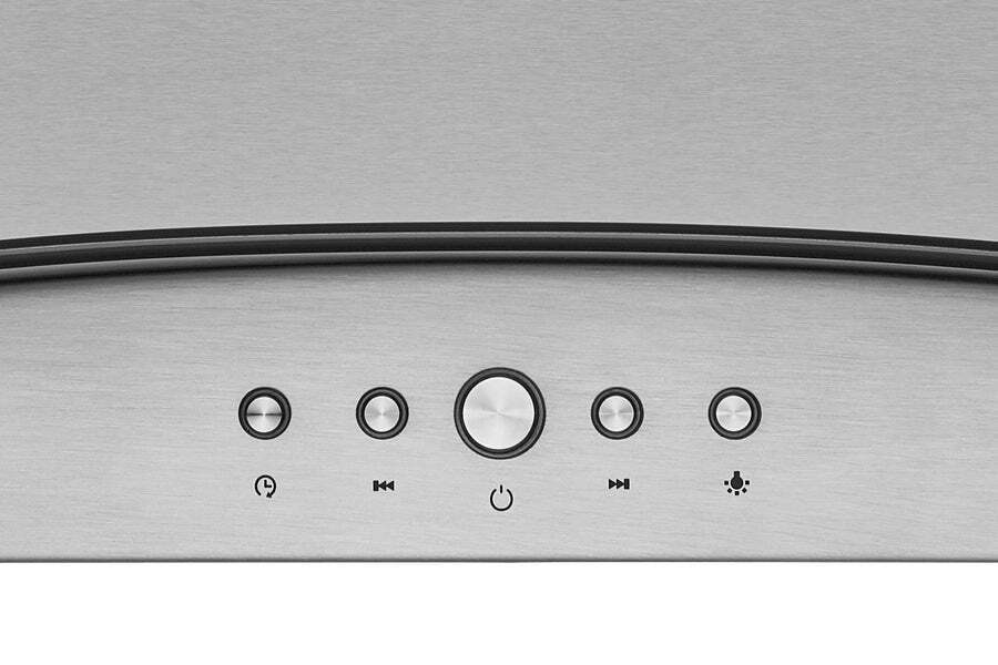 Hauslane IS200SS36 Hauslane Chef 30-In Convertible Stainless Steel Island Range Hood