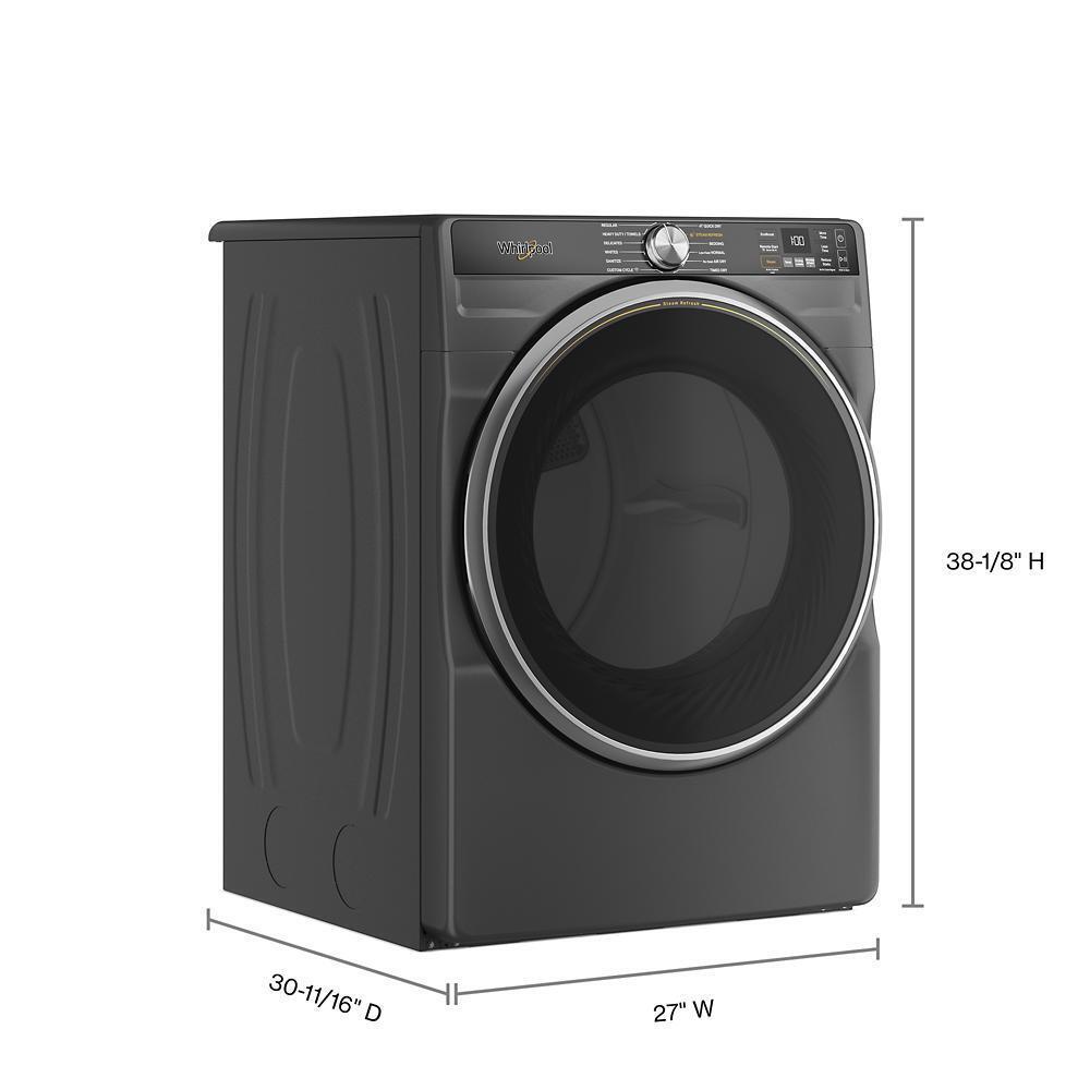 Whirlpool WED6720RU 7.4 Cu. Ft. Smart Front Load Energy Star® Electric Dryer With Steam Capabilities