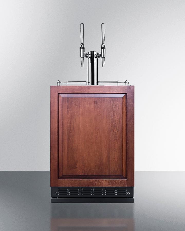 Summit SBC7BRSIFNCF2 24" Wide Nitro Coffee Kegerator (Panel Not Included)