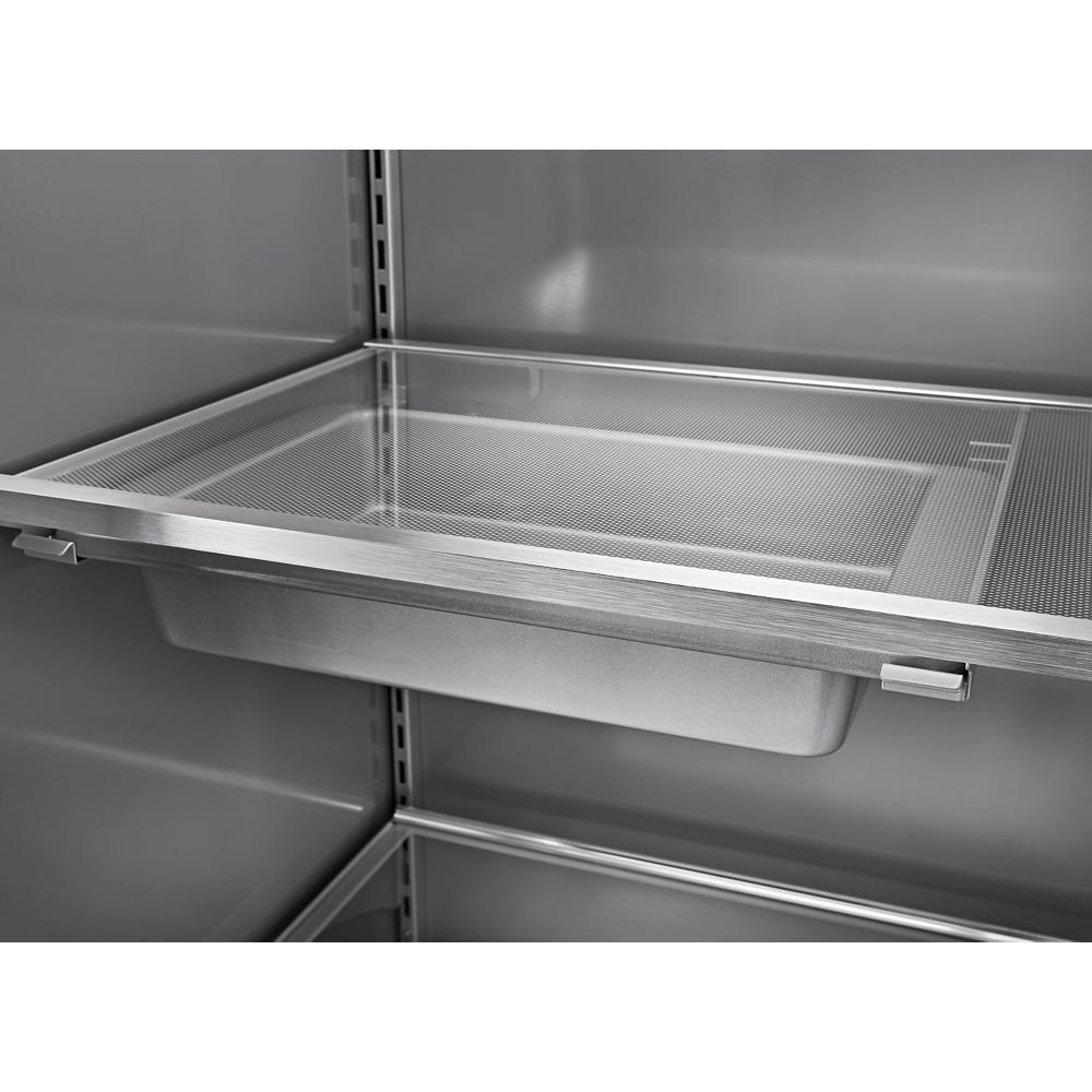Kitchenaid KBSD702MSS 25.1 Cu. Ft. 42" Built-In Side-By-Side Refrigerator With Ice And Water Dispenser