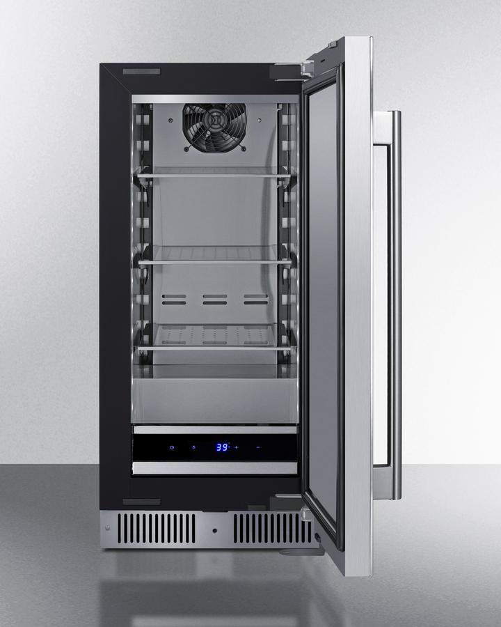 Summit SDHR1534LHD 15" Wide Built-In All-Refrigerator