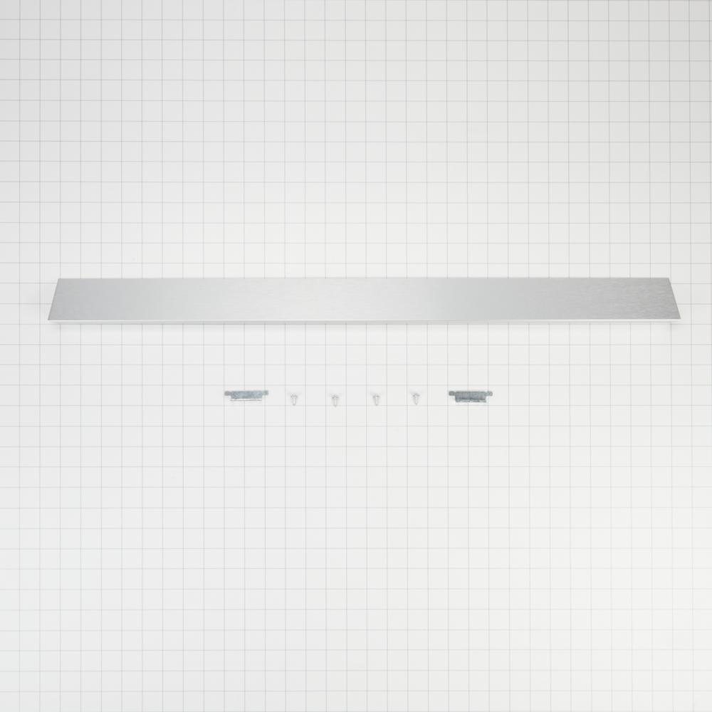 Jennair W10113901A Slide-In Range Rear Filler Kit, Stainless Steel
