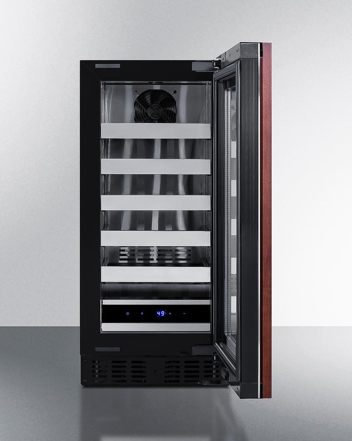 Summit ASDW1522PNR 15" Wide Built-In Wine Cellar, Ada Compliant (Panel Not Included)