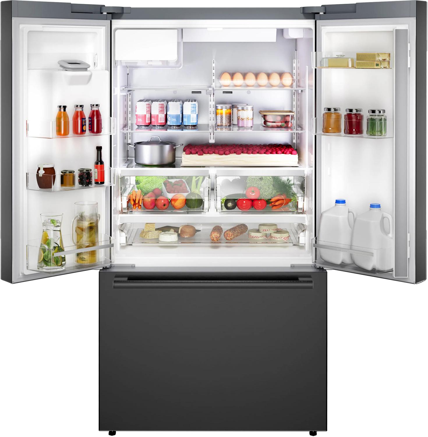 Bosch B36FD52SNB 500 Series French Door Bottom Mount Refrigerator 36