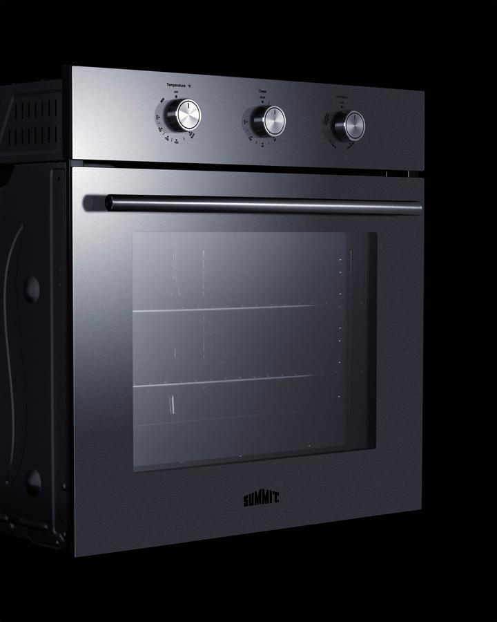 Summit SGW244SSLP 24" Wide Lp Gas Wall Oven