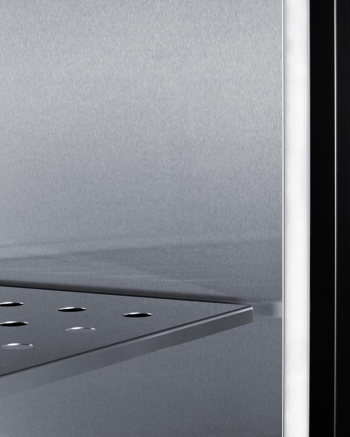 Summit SCF475 24" Wide Commercial Display Freezer