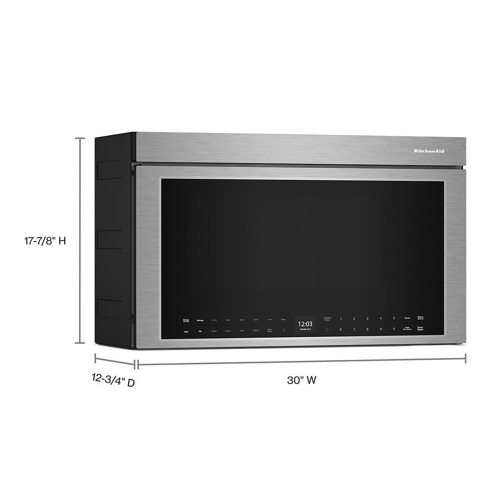 Kitchenaid KMMF530PPS Kitchenaid® Multifunction Over-The-Range Oven With Flush Built-In Design