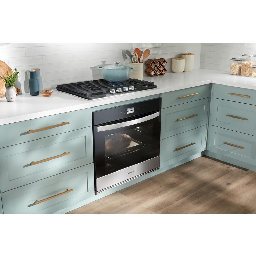 Whirlpool WCGK5036PS 36-Inch Gas Cooktop With Ez-2-Lift™ Hinged Cast-Iron Grates