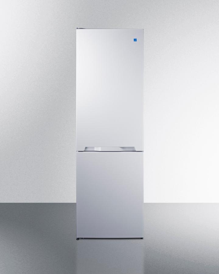 Summit FFBF121WLHD 24" Wide Wide Bottom Mount Refrigerator-Freezer