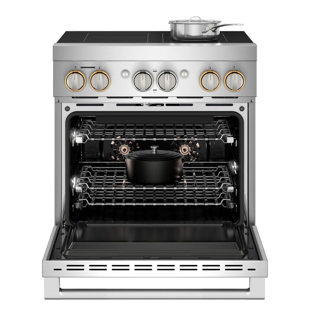 Jennair JPIFC730RL Rise™ 30" Induction Professional-Style Range