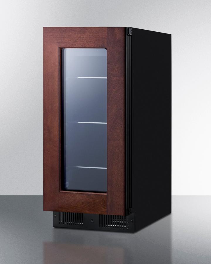 Summit ALBV15PNRLHD 15" Wide Built-In Beverage Center, Ada Compliant (Panel Not Included)