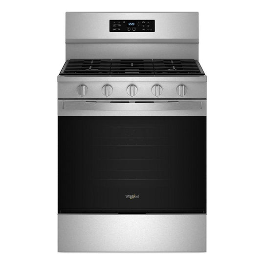 Whirlpool WFGS5030RZ 30-Inch Gas Range With Air Cooking Technology, No Preheat Air Fry And Air Baking And Self Clean