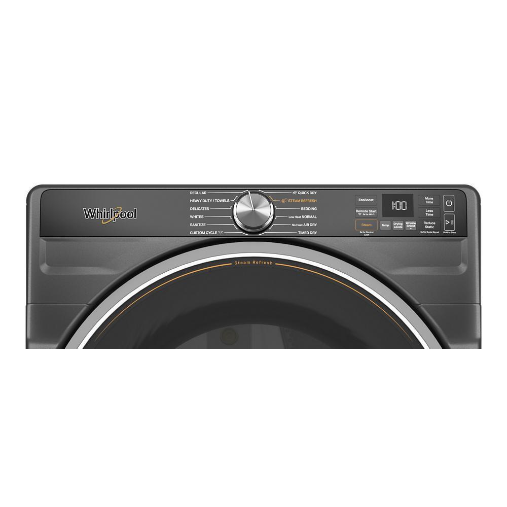 Whirlpool WGD6720RU 7.4 Cu. Ft. Smart Front Load Energy Star® Gas Dryer With Steam Capabilities