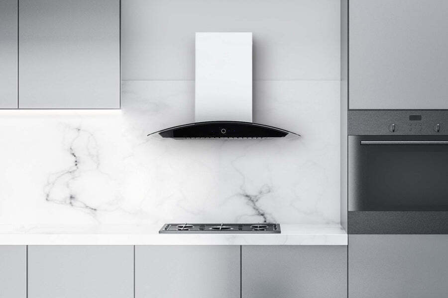 Hauslane WM639SS36 Hauslane Chef 36-In Convertible Stainless Steel Wall-Mounted Range Hood
