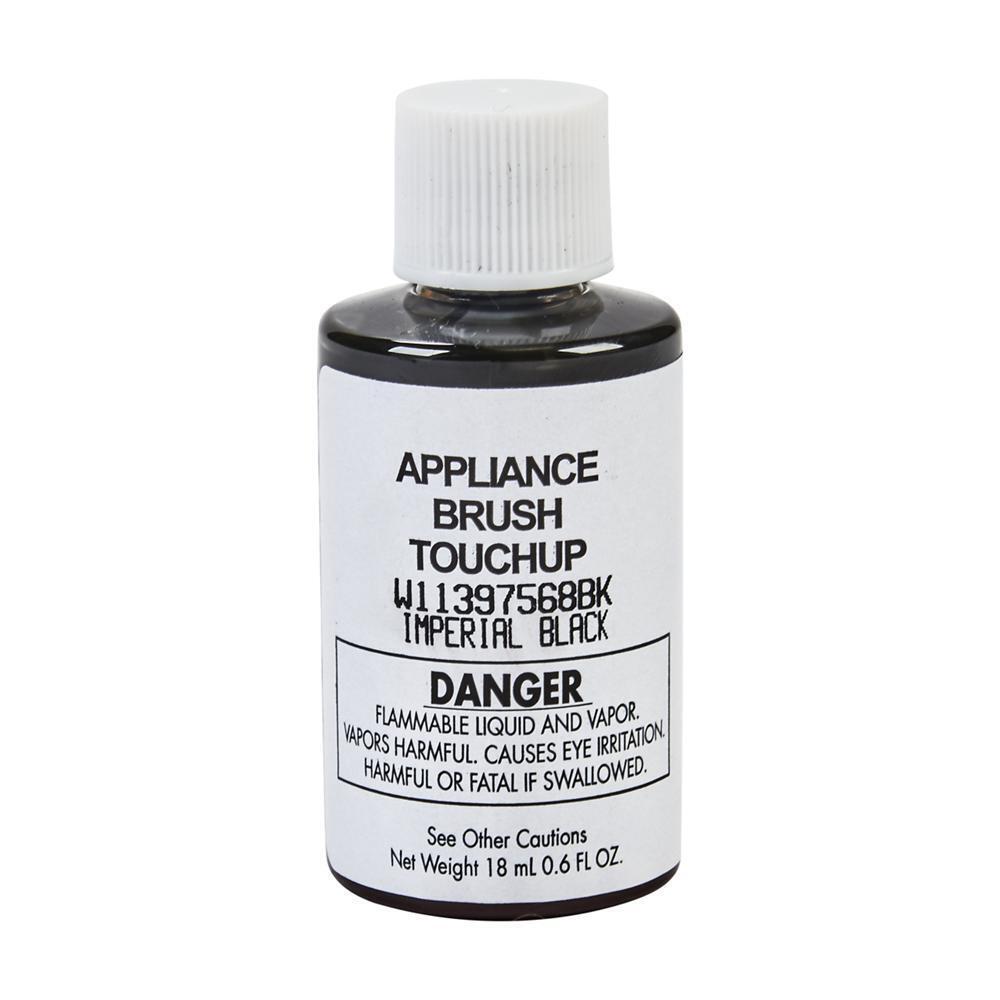 Jennair W11397568BK Appliance Touchup Paint Bottle, Imperial Black
