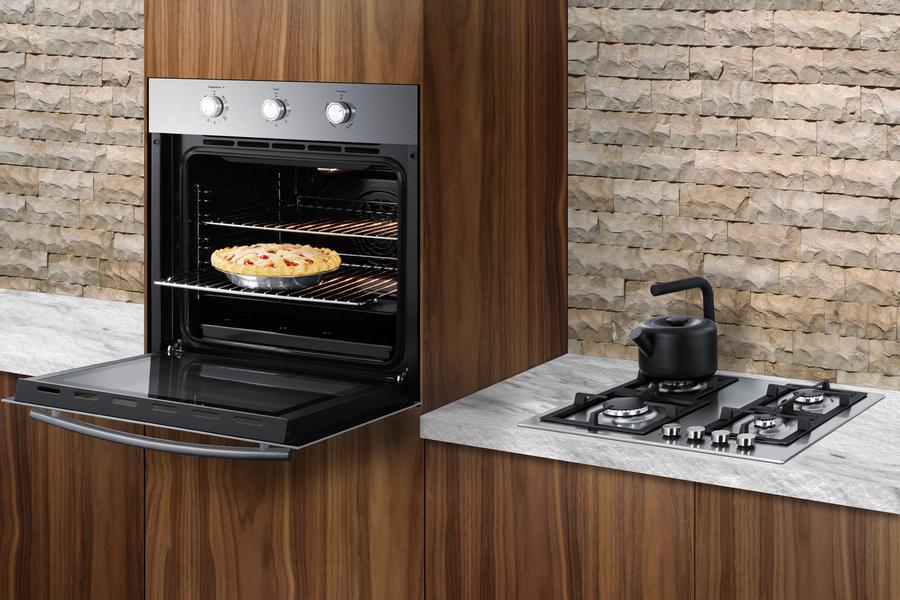 Summit SGW243SS 24" Wide Gas Wall Oven