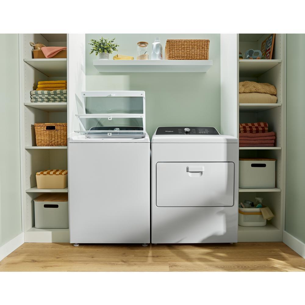 Whirlpool WTW5020SW 4.6 Cu. Ft. Top Load Impeller Washer With Built-In Faucet