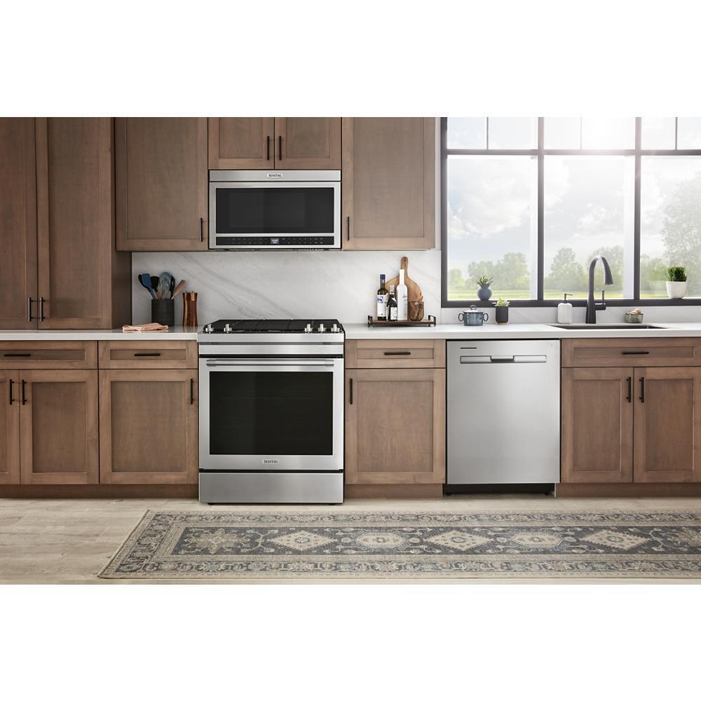 Maytag MMMF8030PZ Flush Mount Over-The-Range Toaster Oven Combination - 1.1 Cu. Ft.