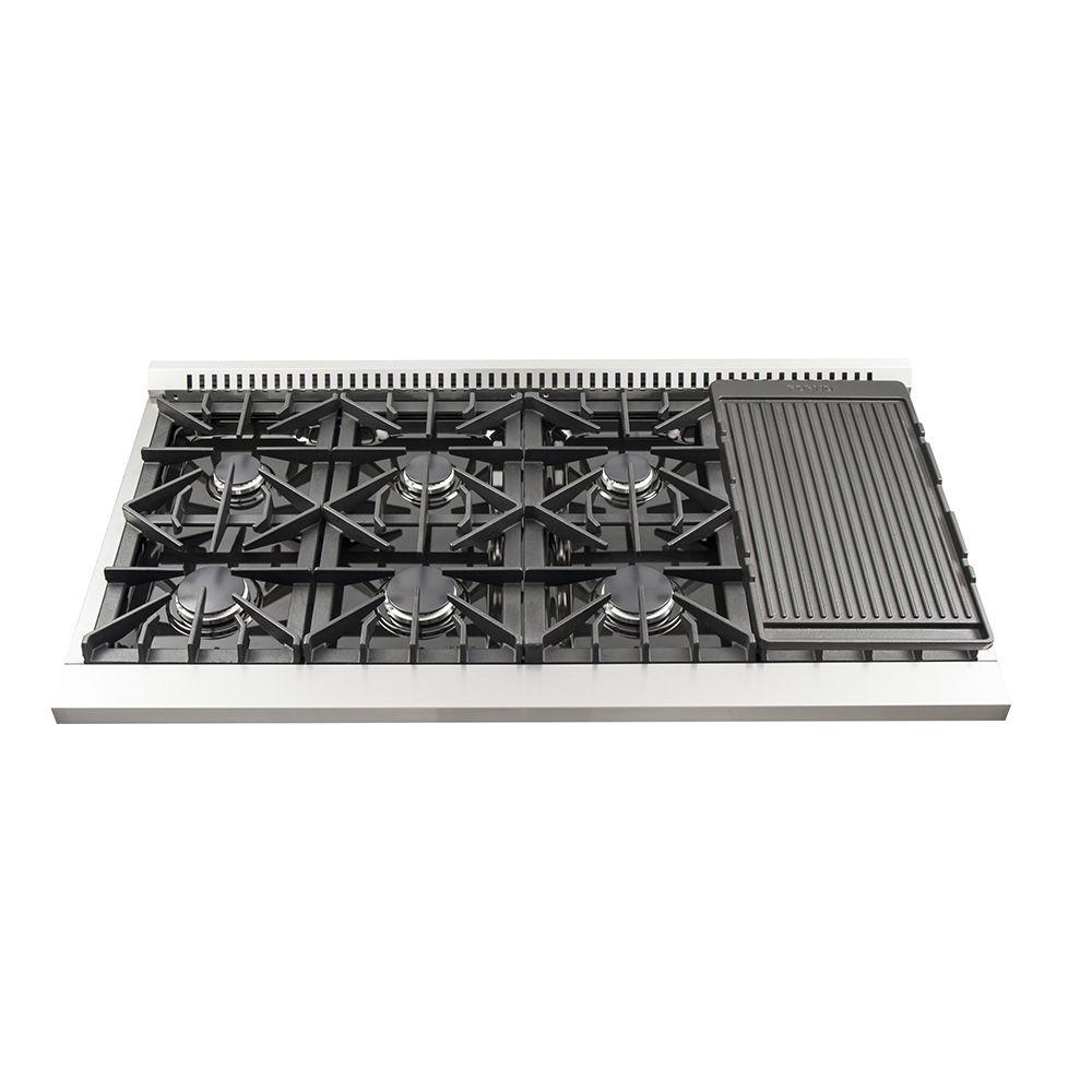Forno FFSGS624448 Forno Galiano - 48" Freestanding Gas Range